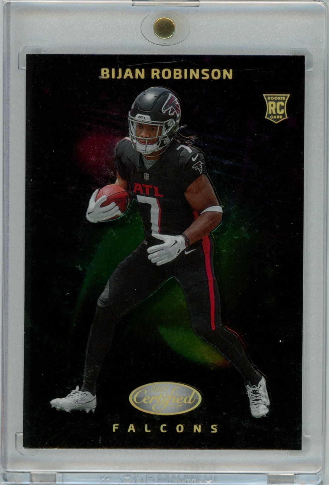 2023 Panini Certified Night Moves SSP Bijan Robinson