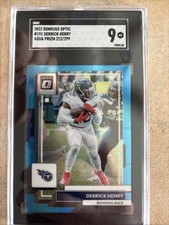 2022 Donruss Optic Derrick Henry Aqua Prizm 212/299 Tennessee Titans