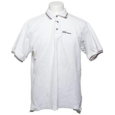 James Harvest, Poloshirt, Größe: L, Weiß, Baumwolle, Einfarbig, Herren #wVG