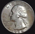 1964-D 25C Washington BU 90% Silver 26stt0205-5