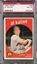 1959 TOPPS #360 AL KALINE PSA 8