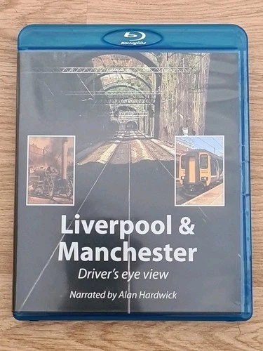 Driver's Eye View Railway Train Liverpool & Manchester Cab Ride Blu-ray
