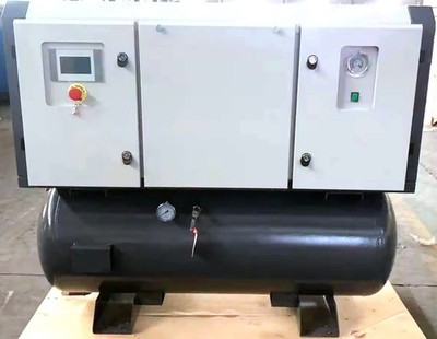 10HP Variable Speed Rotary Screw Compressor Refrigerated Dryer 240V Single Phase