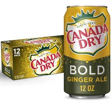 Bold Ginger Ale, 12 Fluid Ounce Cans, Pack of 12