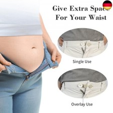 4 Hosenbund Verlängerungen - Denim Erweiterung Für Schwangerschaft & Komfort