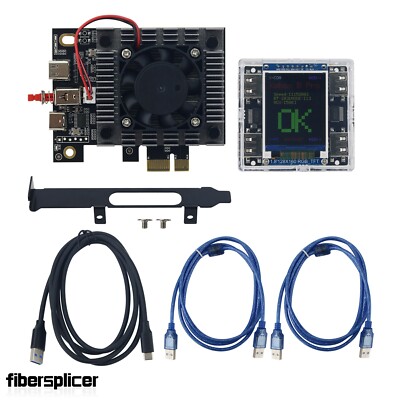 DMAボード75T DP出力フューザー　KMbox DMA Bundle | 75t DMA Card + 6th Gen HDMI Fuser + Kmbox Net