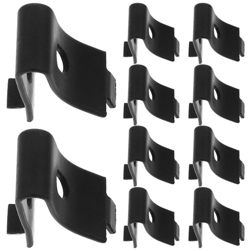 10 Stück Edelstahl Trennwandwinkel Regalträger Clip Clips Schrank - Bild 8 von 12