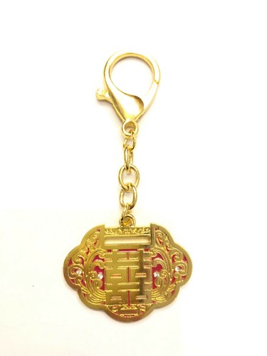 Feng Shui Hochzeit Schloss Amulett Schlüsselanhänger - Bild 1 von 2