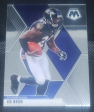 Ed Reed 2020 Panini Mosaic No. 21 HOF Baltimore Ravens