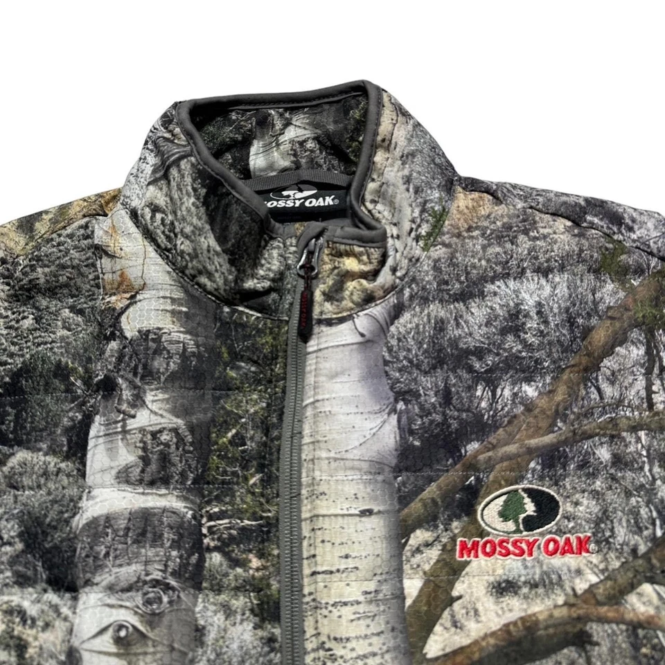 Mossy Oak Camouflage Puffer Jacket - Image 3 of 4