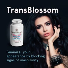 60 MTF Feminine Tablets By TransBlossom-Ideal for a vegan & vegetarian lifestyle