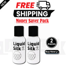 2 Pack x Liquid Silk lubricant Water based Bodywise Luxury lube 50ml / 1.69oz