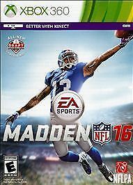 Madden NFL 16 (Microsoft Xbox 360, 2015) - Imagen 1 de 1