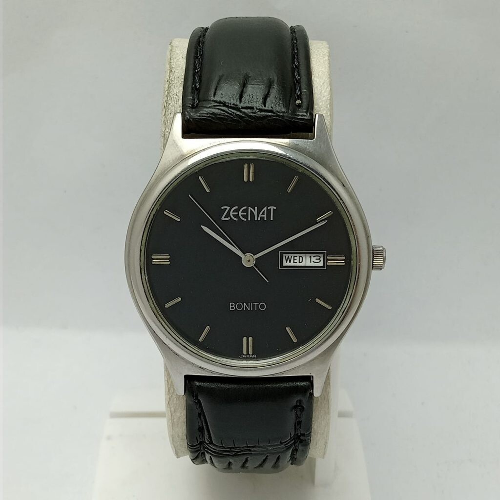 nyaatan♡ Zeenat Bonito K-6001 Quartz Day/Date Vintage Men's watch | eBay