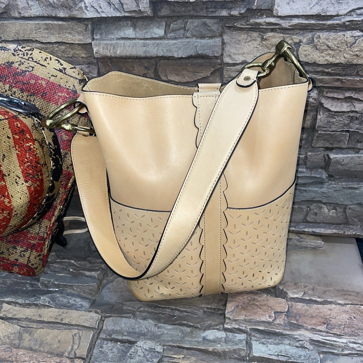 Frye Ilana Harness Leather Backpack in Cognac The Best Pieces from Frye That are Perfect for Fall and  main image 3