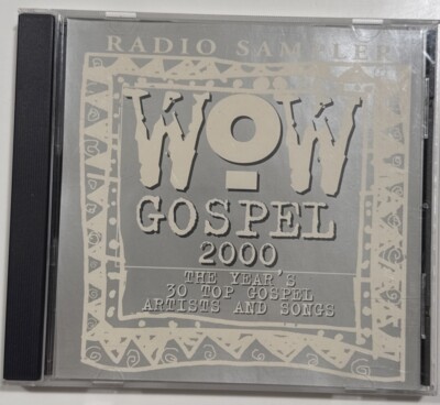 PROMO  WOW Gospel 2000  RADIO Disc w/Winans Phase 2 Single/Fred Hammond REMIX!