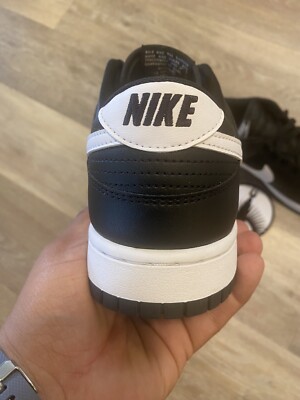 Nike Dunk Low Retro 'Black Panda 2.0' White DV0831-002 Men's Size