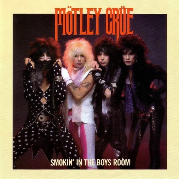 Mötley Crüe – Smokin' In The Boys Room MOTLEY CRUE Smokin' in the Boys Room BANNER 2x2 Ft Fabric Poster