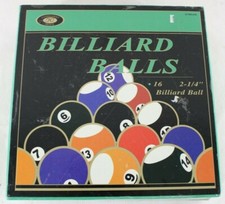Tournament Choice Billiard Balls qty 16 size 2 " Pool Cue Balls LF-BA-018