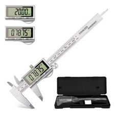 Digital Vernier Caliper 0-150mm LCD Display Precision Measuring Tool Depth Gauge