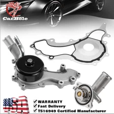 Engine Water Pump Thermostat Kit For 2011-2016 Chrysler Dodge Charger Jeep 3.6L
