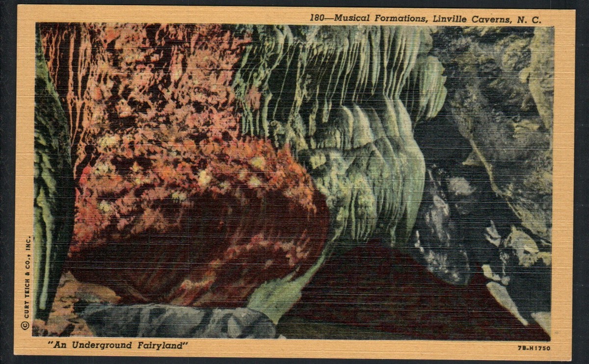 LINVILLE, NC LINVILLE CAVERNS UNDERGROUND FAIRYLANDS