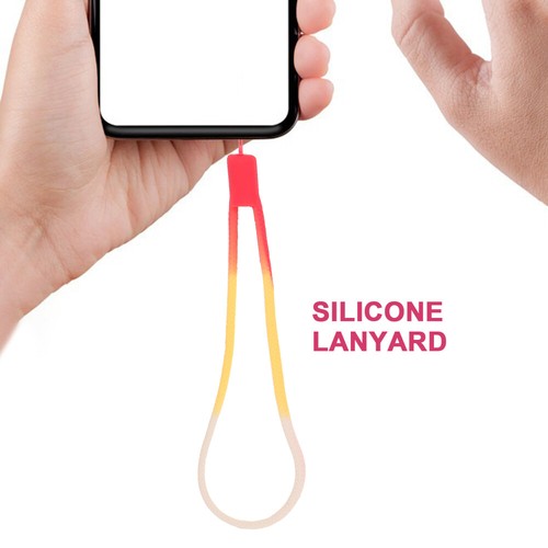 6 Pcs Phone Lanyard Silicone Key Geflochtenes Silikon -Lanyard Mini-Lanyard - 第 7/12 張圖片