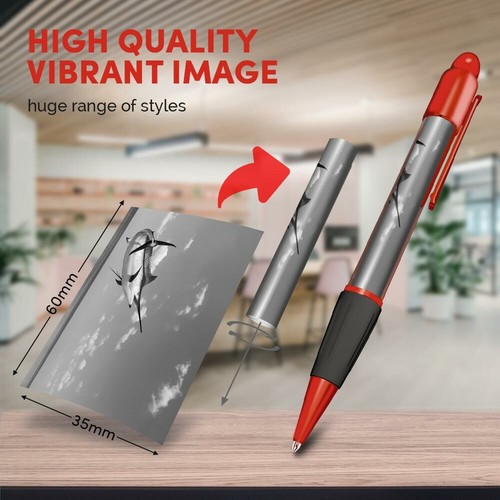 Red Ballpoint Pen BW Marlin Swordfish Sea Creature 43188 eBay