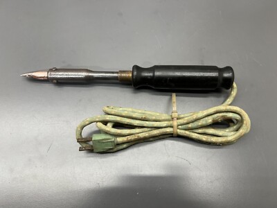 (X) VINTAGE ESICO 100W HEAVY DUTY SOLDERING IRON - TESTED VG - USA
