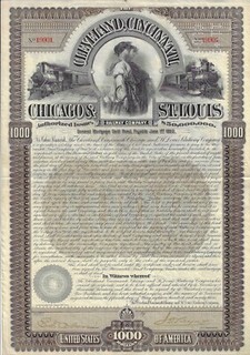 Cleveland Cincinnati Chicago and St.Louis Railway Company 1893