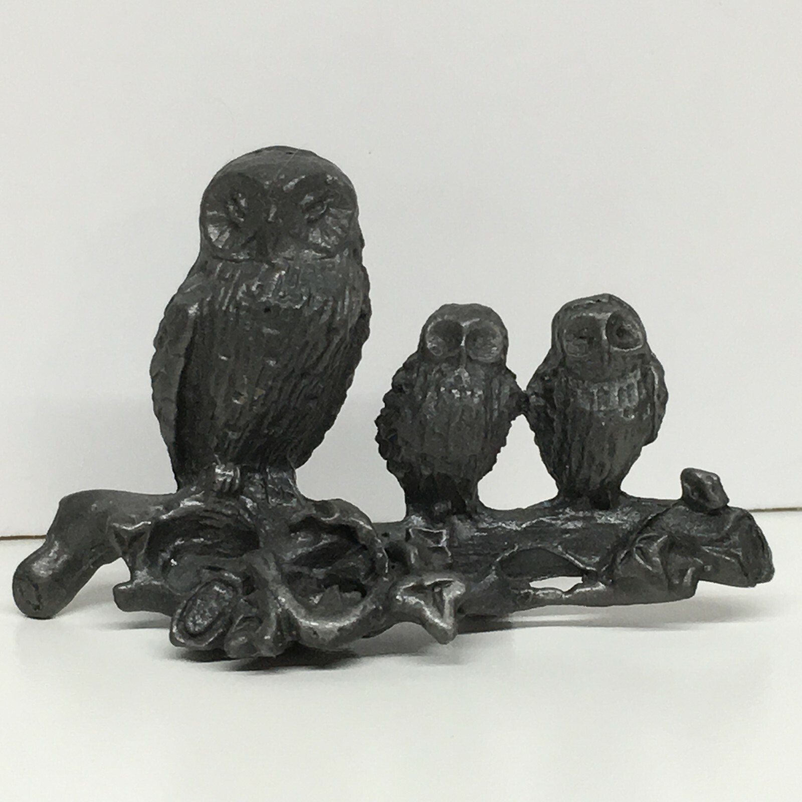 Pewter Owls Figurine eBay