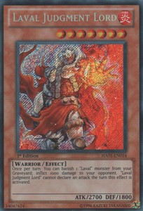 Laval Judgment Lord - HA05-EN014 - Secret Rare - 1st Edition x3 - Near Mint