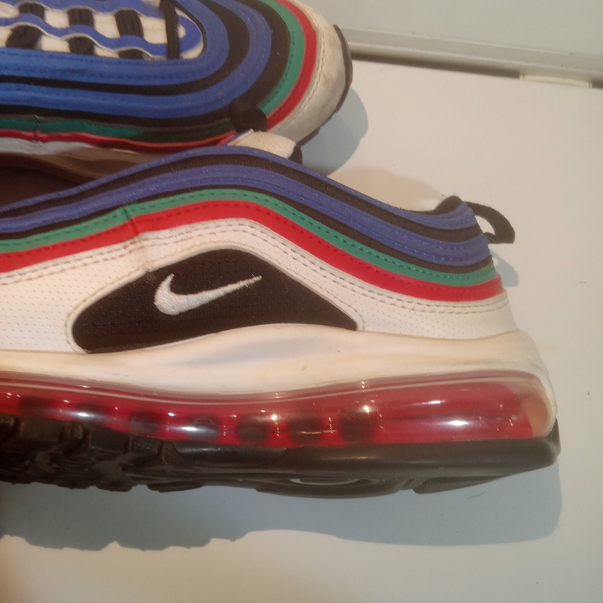 Nike Air Max 97 SE Metallic Red Bronze (GS) Shoes Size 5Y (Youth