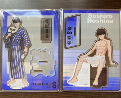 Kaiju No.8 Soshiro Hoshina Acrylic Stand Set of 2 Gokurakuyu Raku