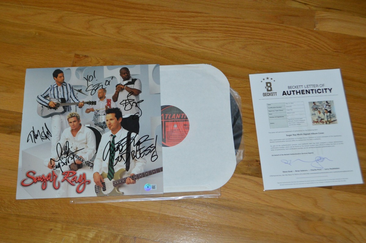 Sugar Ray ~ Mark McGrath + Band Autographed 