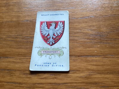  Wills - Arms of Foreign Cities (1912) - nur eine Karte Nr 23