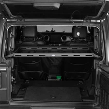 Interior Rear Cargo Basket Storage Rack For Jeep Wrangler JL 2018-2025 2-Door