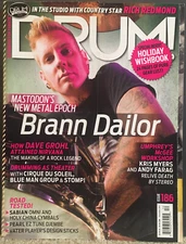 Drum! Mastodon Brann Dailor Dave Grohl Nirvana Umphrey’s McGee December 2011