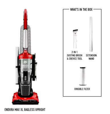 Dirt Devil Endura Reach Upright Vacuum Cleaner Includes - Brush
