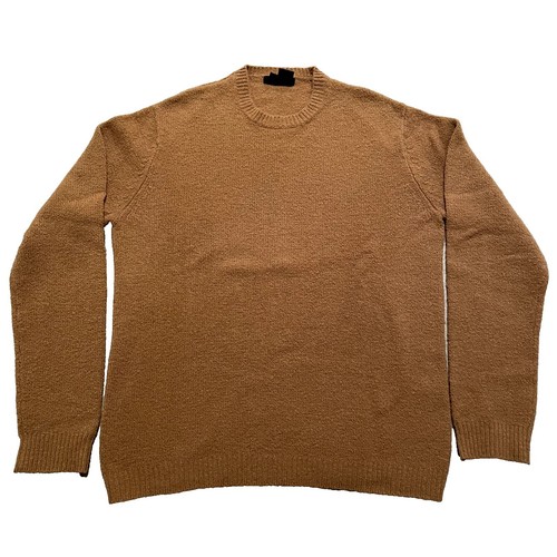 stein EX FINE LAMBS CREW NECK KNIT Size: S Beige ST449 Men | eBay