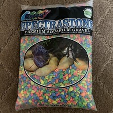 Estes Spectrastone Premium Aquarium Gravel 5 pound Package Brite Rainbow NEW 