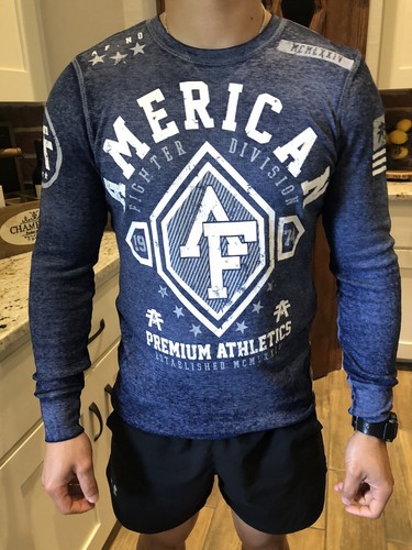 womens american fighter sweatshirt - Gem