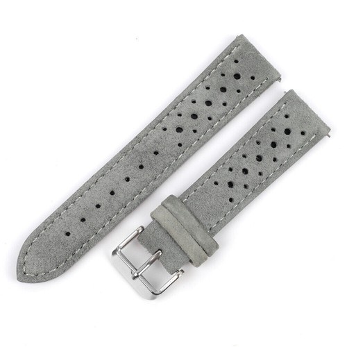 Watch Band Watch Strap Suede Leather 18mm 19mm 20mm 22mm 24mm Rally Racing Band - Picture 23 of 28