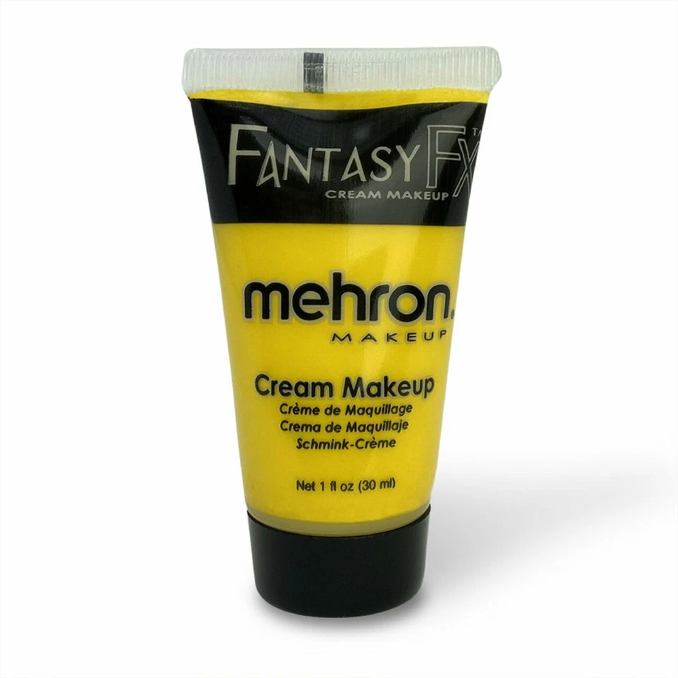 Mehron Fantasy FFX Base Agua Cara/Cuerpo Crema Pintura Halloween Escenario Maquillaje -NUEVO Foto 3 de 4