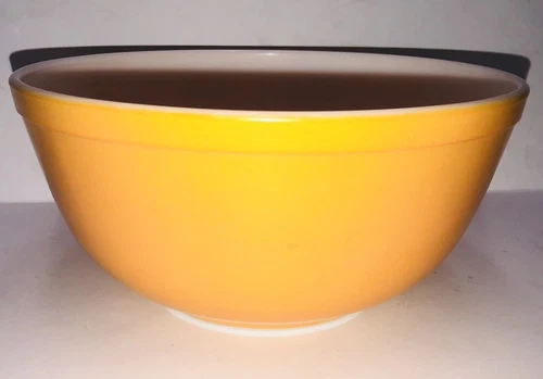 Vintage PYREX Nesting Bowl Orange 403 2 1/2 QT MCM Ovenware Made in USA
