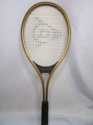 Raquette Tennis Bois VINTAGE DUNLOP Maxply McENROE avec Housse d