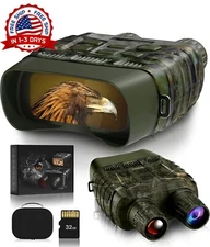 Gafas vision nocturna observación vinoculares vigilancia infrarroja Nuevo