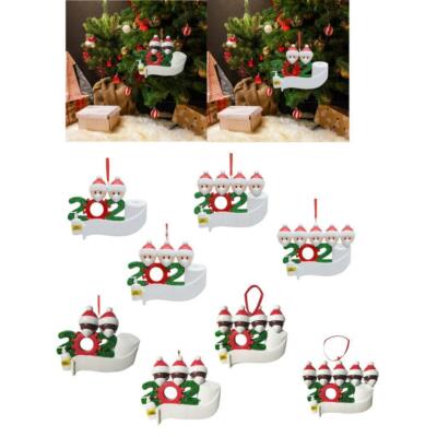 Weihnachten Baum Ornament 2020 Quarantäne Familie Weihnachten Lockdown