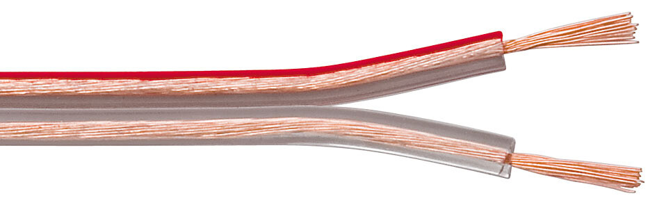 Thumbnail - Lautsprecherkabel Transparent; Lsk 2x0.75 Transparent - 100m Cu