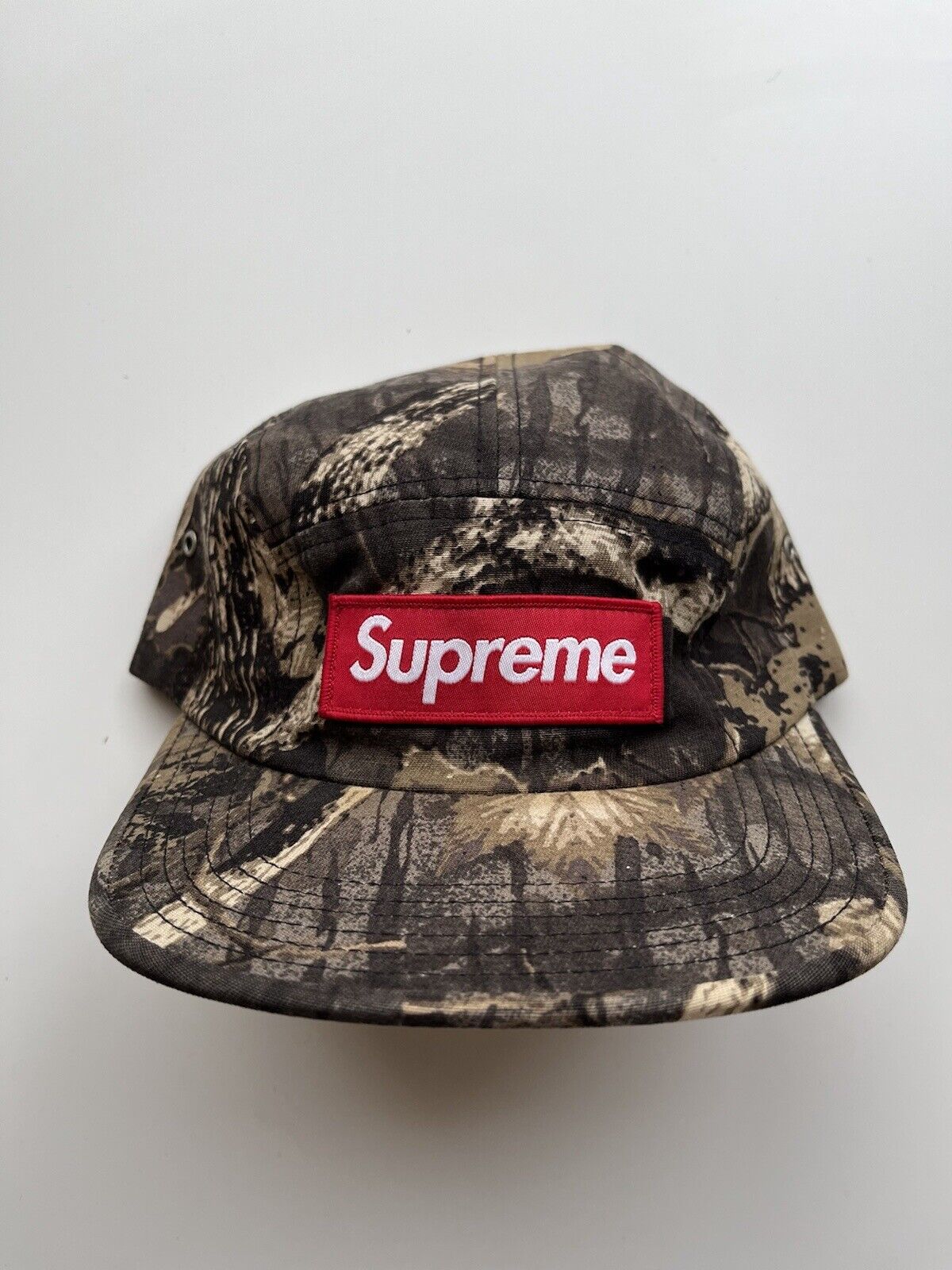 Louis Vuitton Men's Hat Supreme x Limited Edition 5 Panels Camouflage Cap